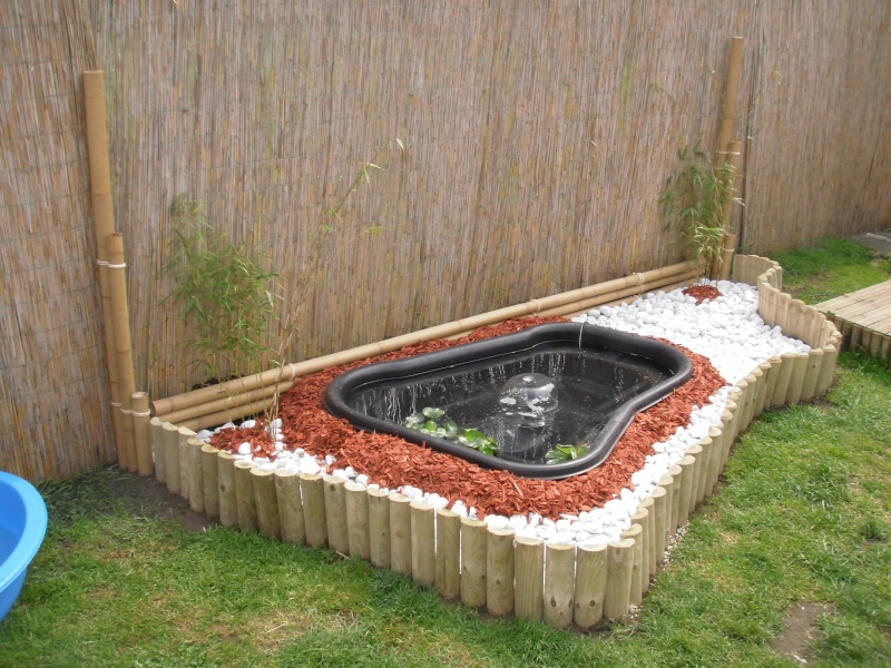 bassin de jardin sureleve