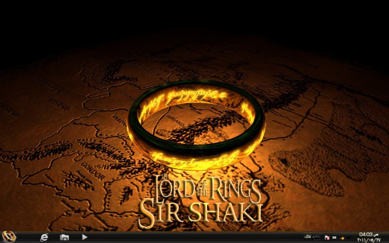 ثيم the lord the rings